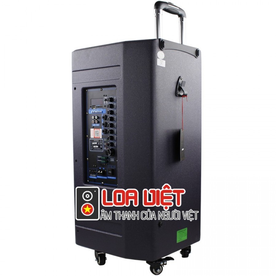 Loa kéo temeisheng GD 15-08 Chính Hãng - Tặng kèm 2 mic cầm tay